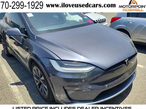 TESLA MODEL X 2021 5YJXCBE59MF327462 image